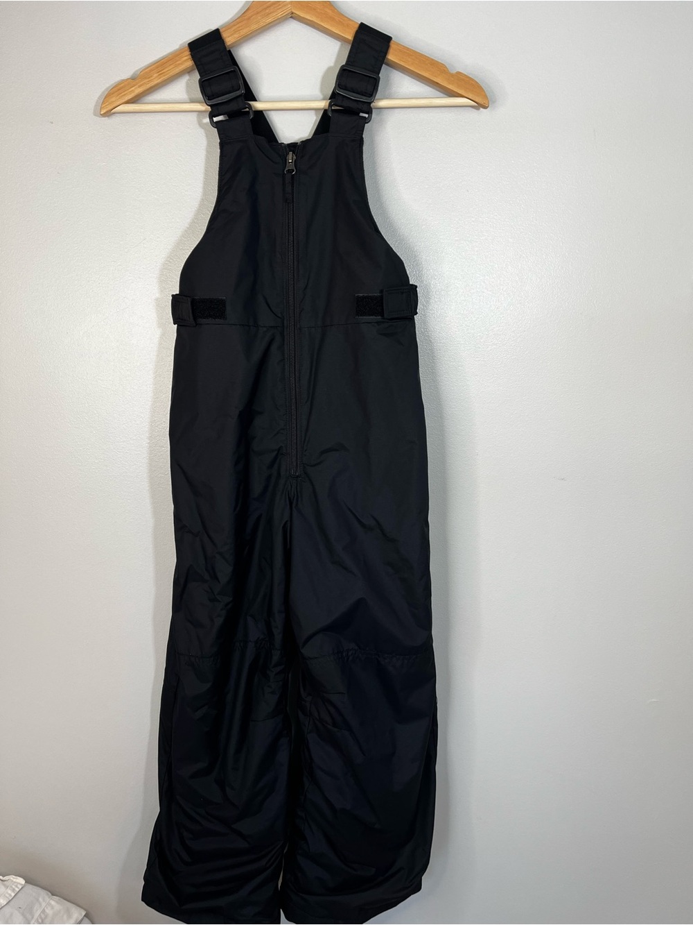 Columbia Black Snow Pants Snow Bib Overalls Boys Small (7/8) - Picture 1 of 9